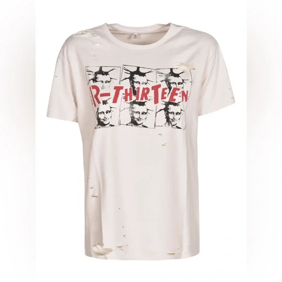 R13 Mona Lisa Boy Tee. Size large